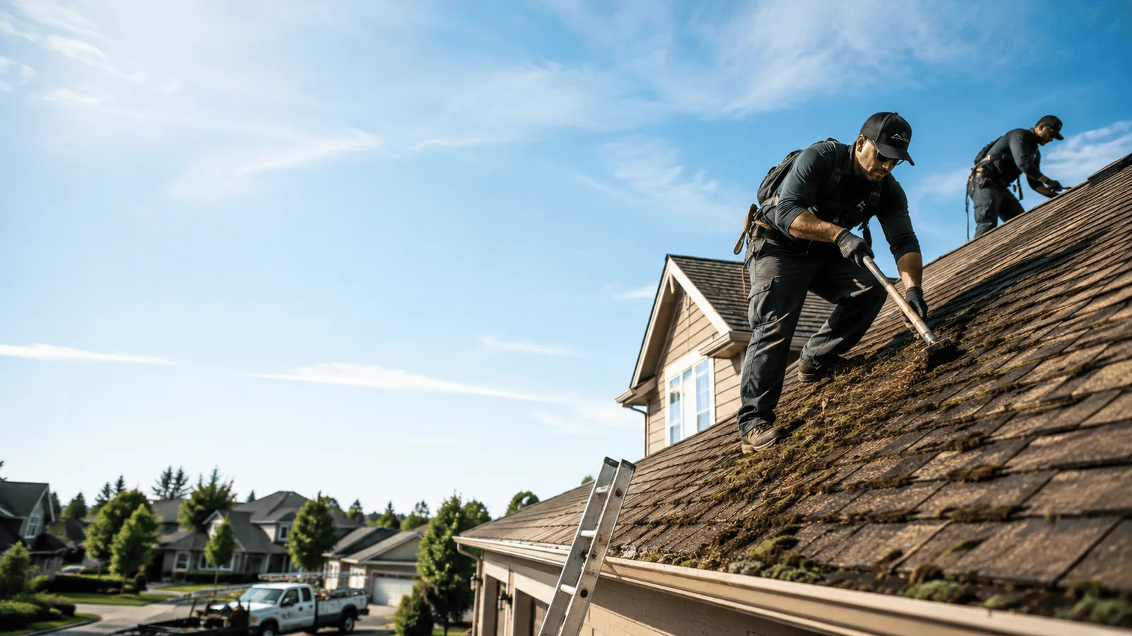 Roof Moss Removal in Snyder, TX near me